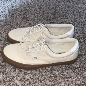Vans sz11 cream and gum